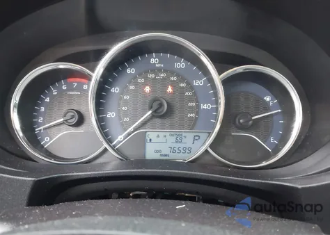 2016 Toyota Corolla Le z USA, uszkodzony, nr VIN 2T1BURHE8GC707929